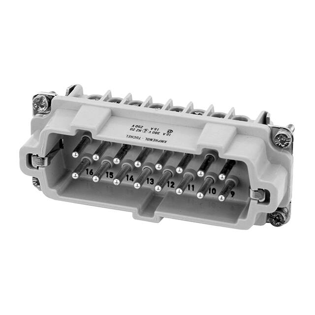 C146 10A016 400 1 Amphenol Tuchel Industrial  Heavy Duty Connector Inserts Modules